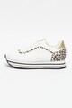 Big Star Pantofi sport flatform de piele ecologica cu garnituri animal print Femei