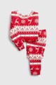 GAP Pijama cu imprimeu fair isle Fete