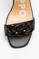 Gioseppo Sandale de piele cu detaliu decorativ cu model tortoise Trego Femei