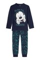 NAME IT Pijama din amestec de bumbac organic, cu imprimeu Mickey Mouse Baieti