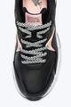 U.S. Polo Assn. Pantofi sport de piele ecologica cu aspect masiv Jimmy Femei