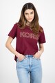 Michael Michael Kors Tricou de bumbac organic cu aplicatii metalice Femei