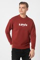 Levi's Bluza sport relaxed fit cu logo si decolteu la baza gatului Barbati