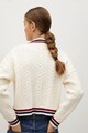 Mango Cardigan cu torsade Gracer Femei