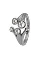 Christina Jewelry&Watches Inel din argint 925 decorat cu pietre topaz Femei