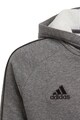 adidas Performance Hanorac cu maneci raglan si buzunar kangaroo CORE18 Baieti