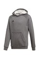 adidas Performance Hanorac cu maneci raglan si buzunar kangaroo CORE18 Baieti