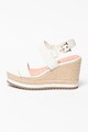 Ted Baker Sandale-espadrile wedge de piele Archei Femei