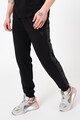 GUESS Pantaloni sport cu segmente laterale cu logo, pentru fitness Barbati