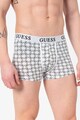 GUESS Set de boxeri cu banda elastica cu logo in talie - 3 perechi Barbati