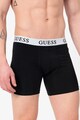 GUESS Set de boxeri cu banda logo in talie- 2 perechi Barbati