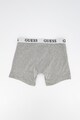 GUESS Set de boxeri cu banda logo in talie- 2 perechi Barbati