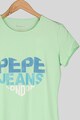 Pepe Jeans London Tricou cu model logo Fete