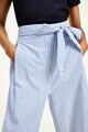 Tommy Hilfiger Pantaloni culotte cu talie inalta si dungi Femei