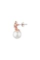 U.S. Polo Assn. Cercei de otel inoxidabil decorati cu cristale zirconia si perle de sticla Femei