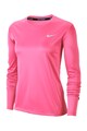 Nike Bluza cu insertii de plasa si Dri-Fit, pentru alergare Femei