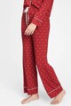 GAP Pantaloni de pijama cu imprimeu si snur in talie Femei