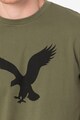 American Eagle Tricou cu decolteu la baza gatului si imprimeu Barbati