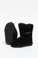 BEARPAW Cizme medii de piele intoarsa Abigail Fete