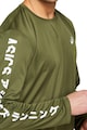 Asics Bluza cu imprimeu logo pentru alergare Katakana Barbati