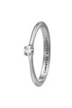 Christina Jewelry&Watches Inel de argint veritabil 925 decorat cu diamant ecologic Femei
