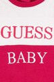 GUESS JEANS Salopeta cu botosei si imprimeu logo Fete