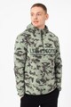 Lyle & Scott Jacheta fara inchidere cu gluga si model camuflaj Barbati