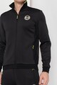 Sergio Tacchini Bluza sport cu fermoar si imprimeu logo New Ionas Barbati