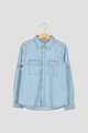 Pepe Jeans London Camasa din chambray cu buzunare cu clapa Baieti