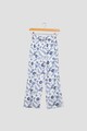 Pepe Jeans London Pantaloni cu imprimeu floral si croiala ampla Fete
