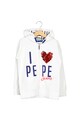 Pepe Jeans London Hanorac cu fermoar si logo Fete