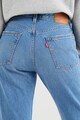 Levi's Blugi crop cu croiala dreapta si talie inalta 501® Femei