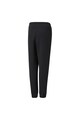 Puma Pantaloni sport cu buzunare laterale, Negru/Alb Baieti