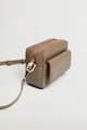 VIOLETA BY MANGO Geanta mica crossbody cu detalii din piele intoarsa Infi Femei