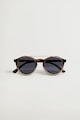 Mango Ochelari de soare cu model tortoise si lentile detasabile Clip Barbati