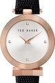 Ted Baker Ceas cu o curea de piele Bow, 36 MM Femei