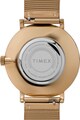 Timex Ceas de otel inoxidabil cu cristale Celestial Opulence, 38 MM Femei