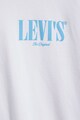 Levi's Tricou de bumbac cu imprimeu logo si decolteu la baza gatului Barbati