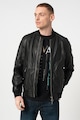 ARMANI EXCHANGE Jacheta bomber de piele Barbati