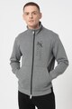 ARMANI EXCHANGE Bluza sport cu fermoar si model logo Barbati