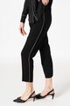 Marella Pantaloni crop conici cu strasuri Ballata Femei