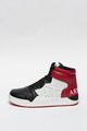 ARMANI EXCHANGE Pantofi sport high-top de piele ecologica cu perforatii Star Barbati