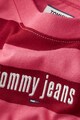Tommy Jeans Tricou din bumbac organic cu dungi Femei