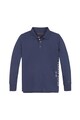 Tommy Hilfiger Bluza polo din amestec de bumbac organic Baieti