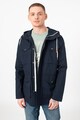 Selected Homme Geaca parka cu gluga si buzunare aplicate West Barbati