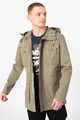 Selected Homme Geaca parka cu gluga si buzunare aplicate West Barbati