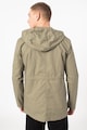 Selected Homme Geaca parka cu gluga si buzunare aplicate West Barbati