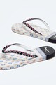 Pepe Jeans London Papuci flip-flop cu motive etnice Femei