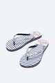 Pepe Jeans London Papuci flip-flop cu aspect stralucitor Femei