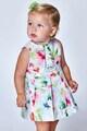 Mayoral Rochie baby doll cu imprimeu floral Fete